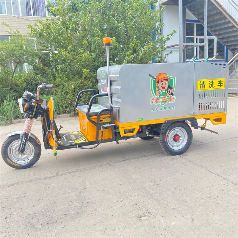 扬州电动高压冲洗车CX700A（不锈钢箱体）
