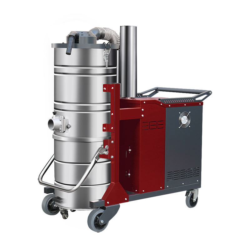 扬州坦洁380V 双桶手动反吹工业吸尘器X8系列