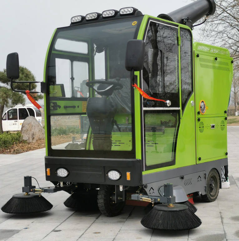 扬州道路清洁广泛应用电动环卫清扫车